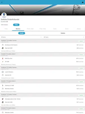 Svenska Cricketförbundet android App screenshot 2